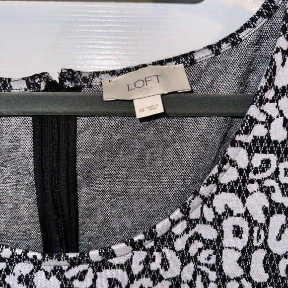 Loft leopard print dress - Picture 2 of 2